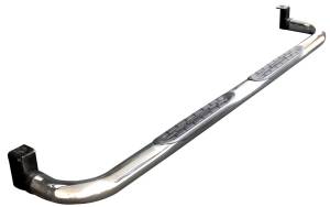 Go Rhino - Go Rhino - 4078C - 3in Tubular Side Bars for 2019 Chevy/GMC 1500 Crew Cab, Chrome Finish - Image 2