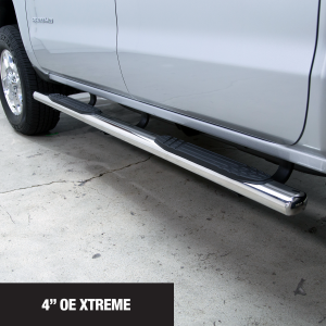 Go Rhino - Go Rhino - 640080PS - 4in OE Xtreme SideSteps - 80in Long - Polished Stainless Steel - Bars Only - Image 2