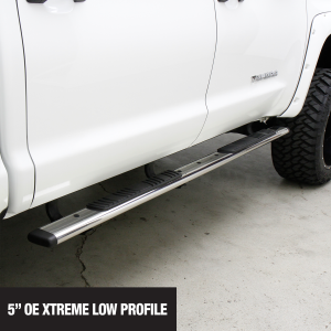 Go Rhino - Go Rhino - 650052PS - 5in OE Xtreme Low Profile SideSteps - 52in Long - Stainless Steel - Bars Only - Image 2