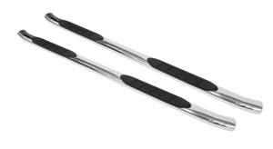 Go Rhino - Go Rhino - 67106PS - 415 Series SideSteps (Cab-Length) with Welded End Caps - Image 3