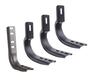 Go Rhino - Go Rhino - 6840456 - Brackets for 6in OE Xtreme Wheel-to-Wheel SideSteps for Gas Vehicles - Image 1