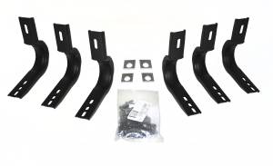 Go Rhino - Go Rhino - 6840456 - Brackets for 6in OE Xtreme Wheel-to-Wheel SideSteps for Gas Vehicles - Image 2