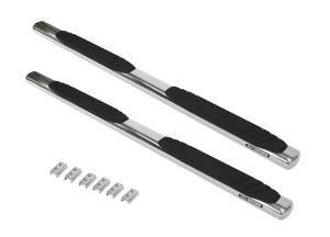 Go Rhino - Go Rhino - 684404587PS - 4in OE Xtreme SideSteps Kit - 87in Long Stainless + 3 Brackets Per Side - Image 2