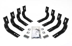 Go Rhino - Go Rhino - 684404680PS - 4in OE Xtreme SideSteps Kit - 80in Long Stainless + 4 Brackets Per Side (Gas Only) - Image 2