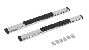 Go Rhino - Go Rhino - 685404552PS - 5in OE Xtreme Low Profile SideSteps Kit - Stainless Steel + Brackets - Image 2