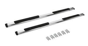 Go Rhino - Go Rhino - 685404587PS - 5in OE Xtreme Low Profile SideSteps Kit - 87in Long + 3 Brackets Per Side - Image 2