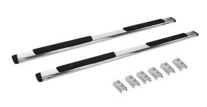Go Rhino - Go Rhino - 685409987PS - 5in OE Xtreme Low Profile SideSteps Kit - 87in Long Stainless Steel + Brackets - Image 2
