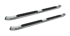 Go Rhino - Go Rhino - 685434680CC - 5in OE Xtreme Composite SideSteps Kit - 80in Long Chrome + 3 Brackets Per Side - Image 2