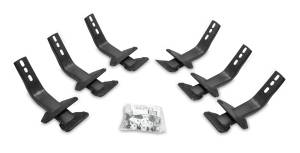Go Rhino - Go Rhino - 6862415552T - 6in OE Xtreme II Textured Black SideSteps Kit - Bars + Brackets - Image 2