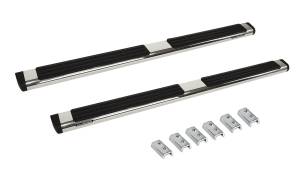 Go Rhino - Go Rhino - 686409987PS - 6in OE Xtreme Stainless SideSteps Kit - 87in Long + Brackets - Image 2