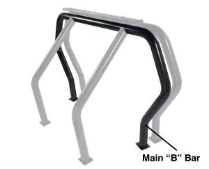 Go Rhino Go Rhino! Bed Bars- Single Bar/Single Kicker (On