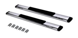 Big Country Truck Accessories - Big Country Truck Accessories - 395224526 - 5in WIDESIDER Platinum Side Bars Kit: 52in Long Polished Stainless Steel +Brackets - Image 2