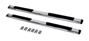 Big Country Truck Accessories - Big Country Truck Accessories - 395806 - 5in WIDESIDER Platinum Side Bars - 80in Long - Polished Stainless Steel - Image 2