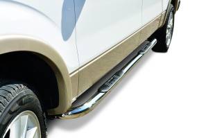 Big Country Truck Accessories - Big Country Truck Accessories - 371764 - 3in Round Classic Side Bars - Image 1