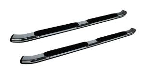 Big Country Truck Accessories - Big Country Truck Accessories - 395201808 - 5in WIDESIDER XL Side Bars Kit - 80in Long Chrome + Mounting Brackets - Image 2