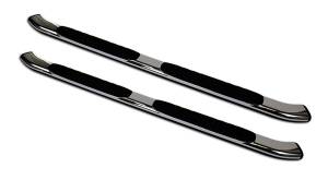 Big Country Truck Accessories - Big Country Truck Accessories - 390878 - 5in WIDESIDER XL Composite Side Bars - 87in Long - Chrome - Image 2