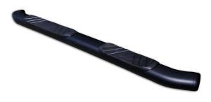 Big Country Truck Accessories - Big Country Truck Accessories - 395269801 - 5in WIDESIDER XL Side Bars Kit - 80in Long Black + Mounting Brackets - Image 1