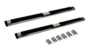 Big Country Truck Accessories - Big Country Truck Accessories - 396806 - 6in WIDESIDER Platinum Side Bars - 80in Long - Polished Stainless Steel - Image 2