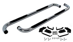 Big Country Truck Accessories - Big Country Truck Accessories - 370204 - 3in Round Classic Side Bars - Image 3
