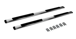 Big Country Truck Accessories - Big Country Truck Accessories - 395203876 - 5in WIDESIDER Platinum Side Bars Kit: Polished Stainless + Brackets (Gas Only) - Image 2