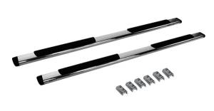 Big Country Truck Accessories - Big Country Truck Accessories - 395286676 - 5in WIDESIDER Platinum Side Bars Kit: 67in Long Polished Stainless Steel +Brackets - Image 2