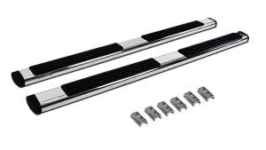 Big Country Truck Accessories - Big Country Truck Accessories - 396876 - 6in WIDESIDER Platinum Side Bars - 87in Long - Polished Stainless Steel - Image 2