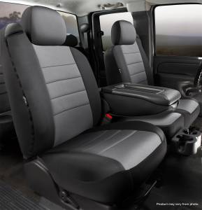 Fia - Fia Neo Neoprene Custom Fit Truck Seat Covers NP98-17 GRAY - Image 2