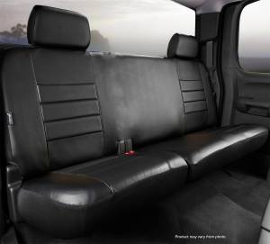 Fia - Fia LeatherLite Custom Seat Cover SL62-66 BLK/BLK - Image 2
