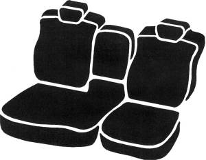 Fia - Fia LeatherLite Custom Seat Cover SL67-15 BLUE - Image 1