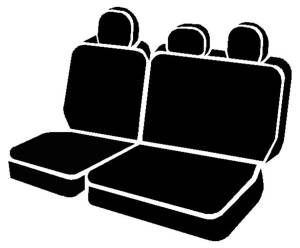 Fia - Fia Wrangler Custom Seat Cover TR42-51 BLACK - Image 1