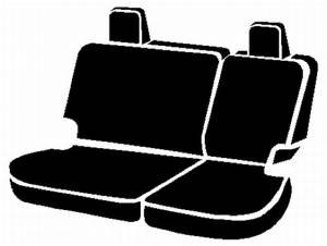 Fia - Fia Wrangler Solid Seat Cover TRS42-74 GRAY - Image 1