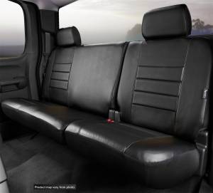 Fia - Fia LeatherLite Custom Seat Cover SL62-48 BLK/BLK - Image 2