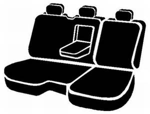 Fia - Fia LeatherLite Custom Seat Cover SL62-49 BLK/BLK - Image 1