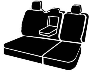 Fia - Fia Wrangler Custom Seat Cover TR42-53 BLACK - Image 1