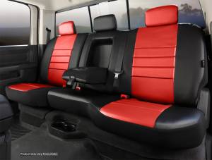 Fia - Fia LeatherLite Custom Seat Cover SL62-21 RED - Image 2