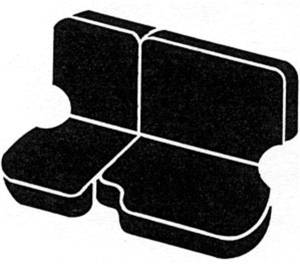 Fia - Fia Wrangler Custom Seat Cover TR42-13 BLACK - Image 1