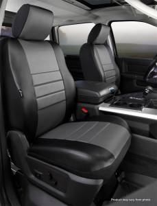 Fia - Fia LeatherLite Custom Seat Cover SL68-33 GRAY - Image 2