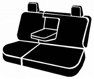 Fia - Fia LeatherLite Custom Seat Cover SL62-98 GRAY - Image 1