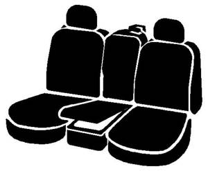Fia - Fia Wrangler Custom Seat Cover TR48-37 BLACK - Image 1