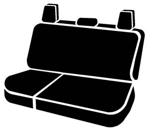 Fia - Fia Wrangler Solid Seat Cover TRS42-67 BLACK - Image 1