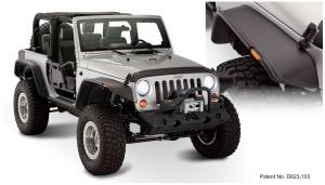 Bushwacker - Bushwacker Flat Style Fender Flares 10919-07 - Image 1