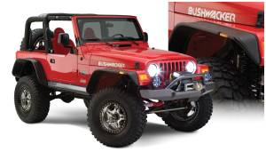 Bushwacker - Bushwacker Flat Style Fender Flares 10920-07 - Image 1