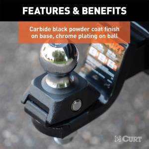 CURT - CURT Trailer Hitch Ball 40247 - Image 9
