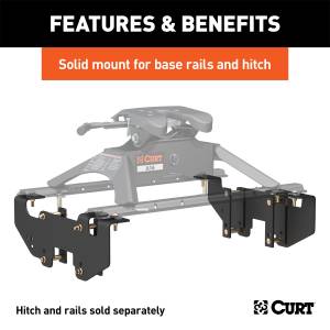 CURT - CURT Fifth Wheel Custom Bracket Kit 16419 - Image 3