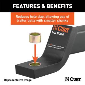 CURT - CURT Adapter Bushing 21300 - Image 3
