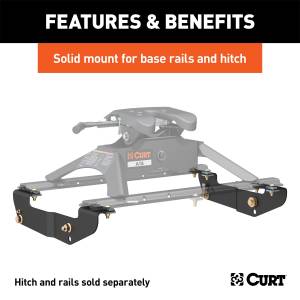 CURT - CURT Fifth Wheel Custom Bracket Kit 16418 - Image 3