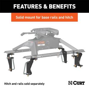 CURT - CURT Fifth Wheel Custom Bracket Kit 16420 - Image 3