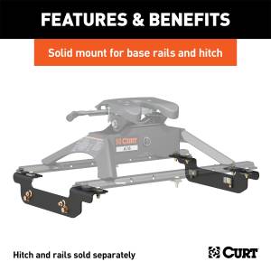 CURT - CURT Fifth Wheel Custom Bracket Kit 16411 - Image 3