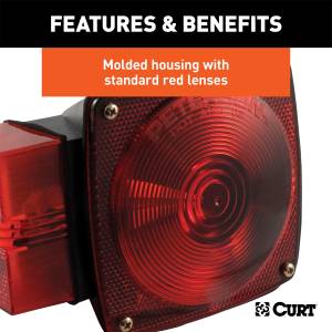CURT - CURT Submersible Combination Light 53453 - Image 3