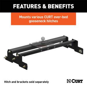 CURT - CURT Gooseneck Hitch Folding Ball Install Kit 61529 - Image 3